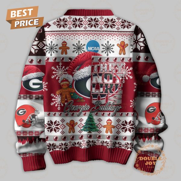 NCAA They Not Like Us Georgia Bulldogs Merry Christmas Sweater