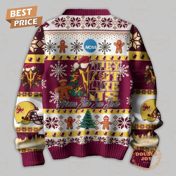 NCAA They Not Like Us Arizona State Sun Devils Sweater