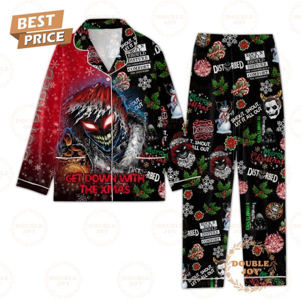 Disturbed Get Down With The Xmas Merry Christmas Pajamas Set