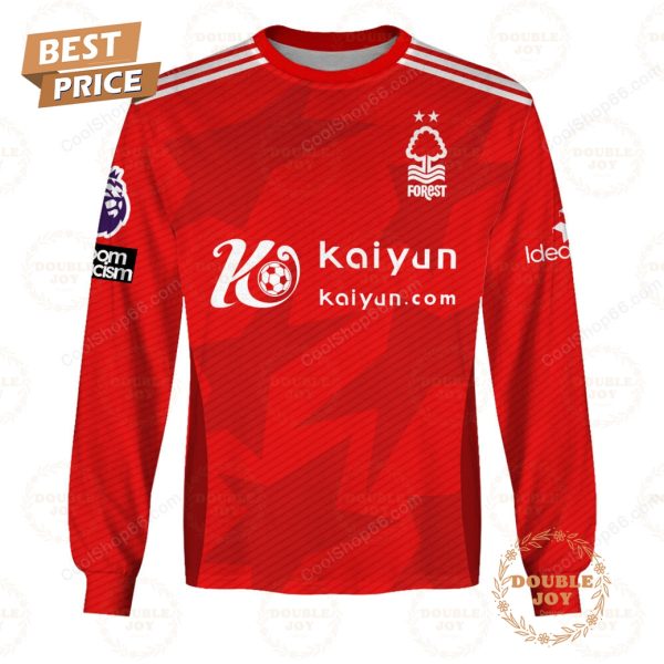 Nottingham Forest F.C Home Jersey Style Hoodie