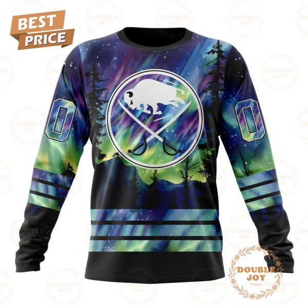 NHL Buffalo Sabres Special Design With Northern Lights 2024 Hoodie