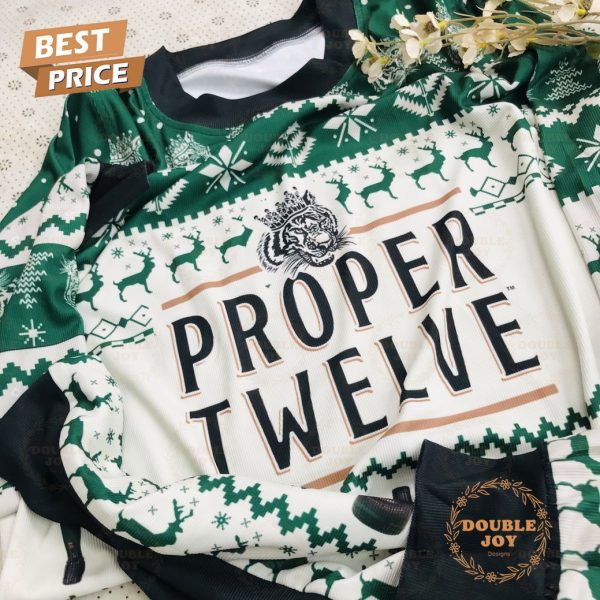 Proper Twelve Merry Christmas Sweater