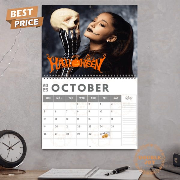 Ariana Grande 2025 Wall Calendar