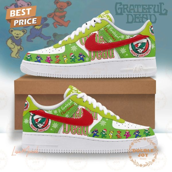 Grateful Dead Merry Christmas 2024 Air Force 1 Sneakers