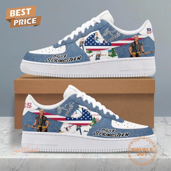 American Rock Star Bruce Springsteen Tribute Air Force 1 Sneakers