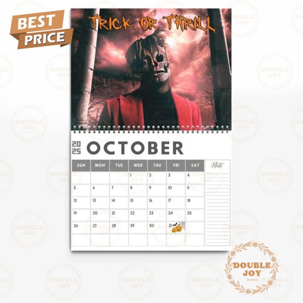 Juice WRLD 2025 Wall Calendar