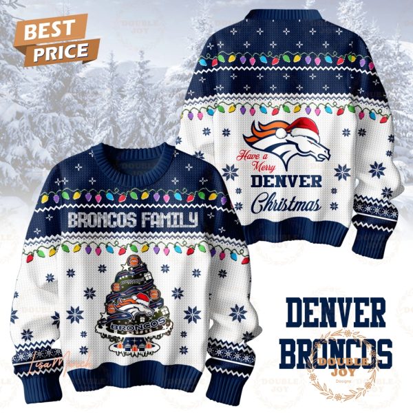 Have A Merry NFL Denver Broncos Christmas Sweater