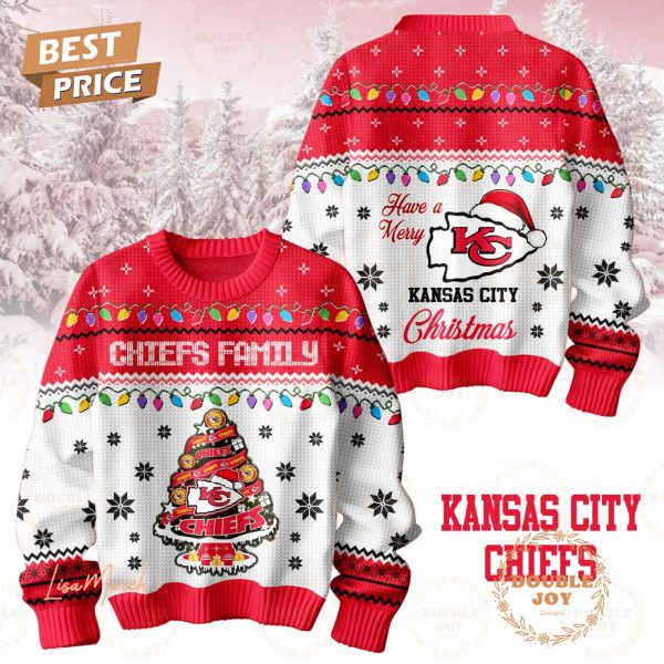 Have A Merry NFL Kansas City Chiefs Christmas Sweater