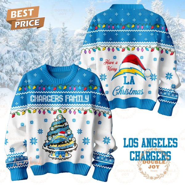 Have A Merry NFL Los Angeles Chargers Christmas Sweater