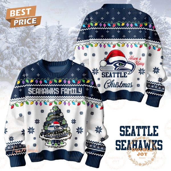 Have A Merry NFL Seattle Seahawks Christmas Sweater