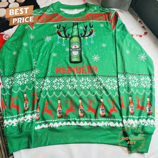 Heineken Beer Reinbeer Sweater