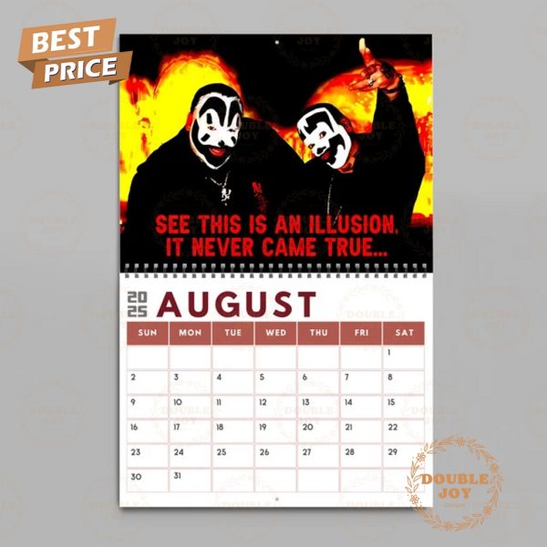 Insane Clown Posse 2025 Wall Calendar