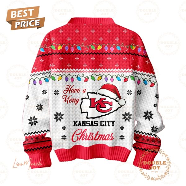 Have A Merry NFL Kansas City Chiefs Christmas Sweater