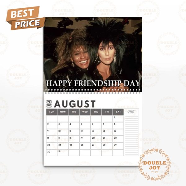 Tina Turner 2025 Wall Calendar