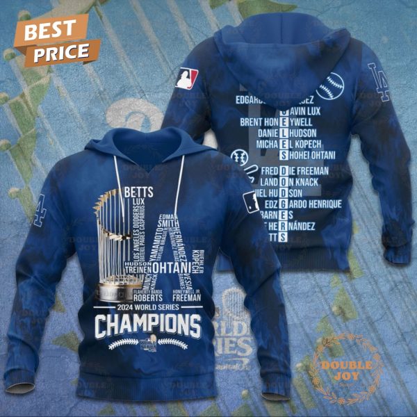 MLB LA Dodgers World Series Champions 2024 T-Shirt, Hoodie