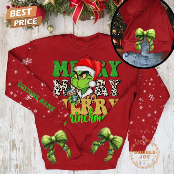 The Grinch Merry Merry Merry Grinchmas Sweater