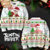 Justin Bieber Rockin Around The Christmas Tree Sweater – Red