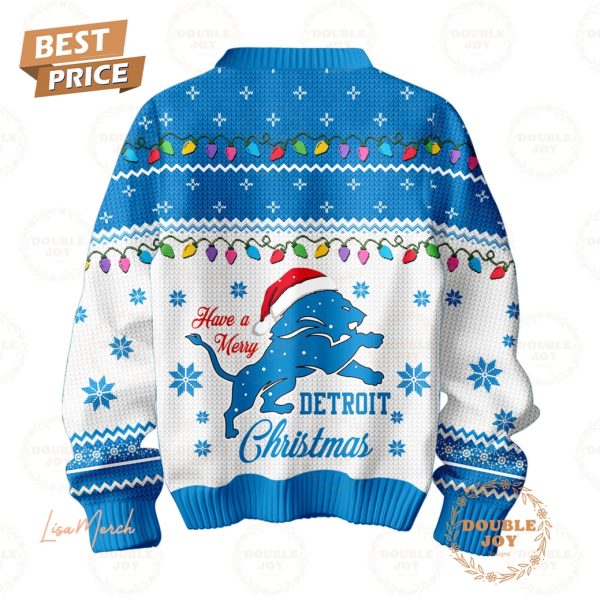 Have A Merry NFL Detroit Lions Christmas Sweater