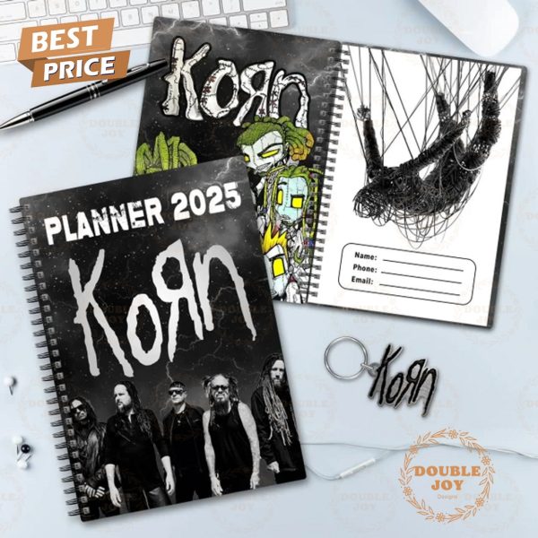 Korn Band 2025 Planner