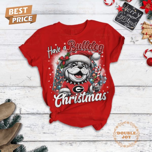 Have A Georgia Bulldogs Christmas Fleece Pajamas Set