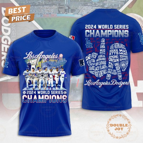 MLB LA Dodgers 2024 World Series Champions T-Shirt, Hoodie