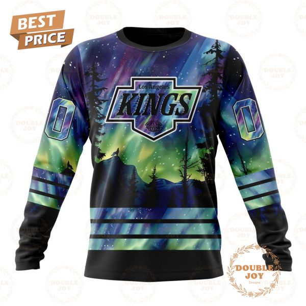 NHL Los Angeles Kings Special Design With Northern Lights 2024 Hoodie