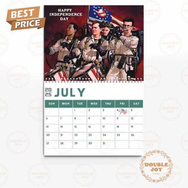 Ghost Busters 2025 Wall Calendar