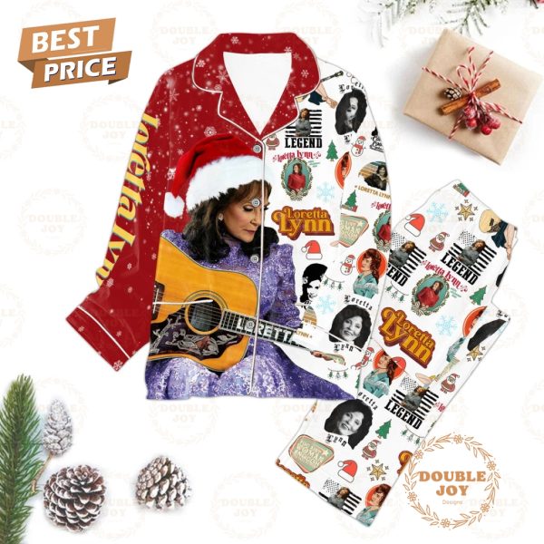 Loretta Lynn Legend Merry Christmas Pajamas Set