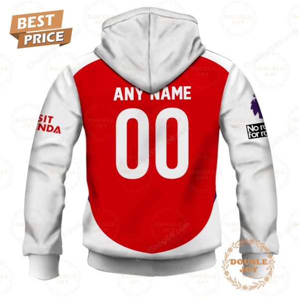 Arsenal F.C Home Jersey Style Hoodie