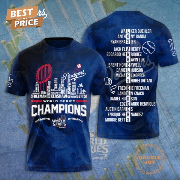 MLB 2024 World Series Champions LA Dodgers T-Shirt, Hoodie