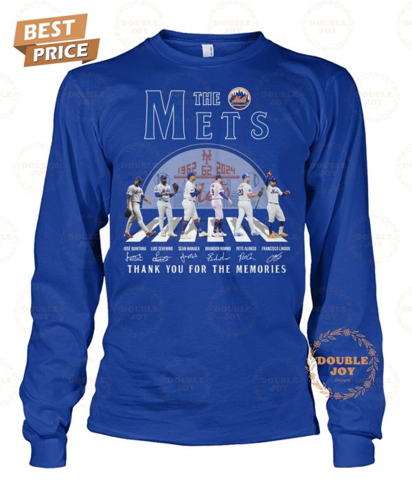 MLB New York Mets 62nd 1962-2024 Thank You For The Memories T-Shirt