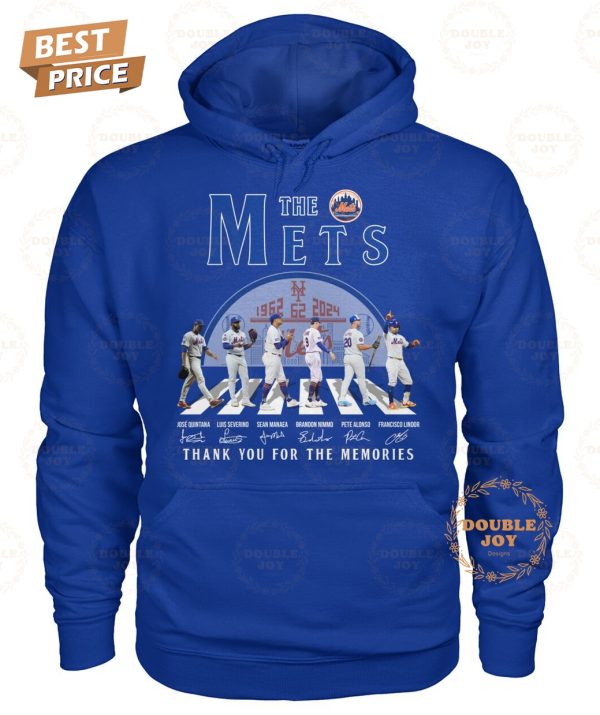 MLB New York Mets 62nd 1962-2024 Thank You For The Memories T-Shirt