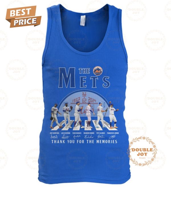 MLB New York Mets 62nd 1962-2024 Thank You For The Memories T-Shirt