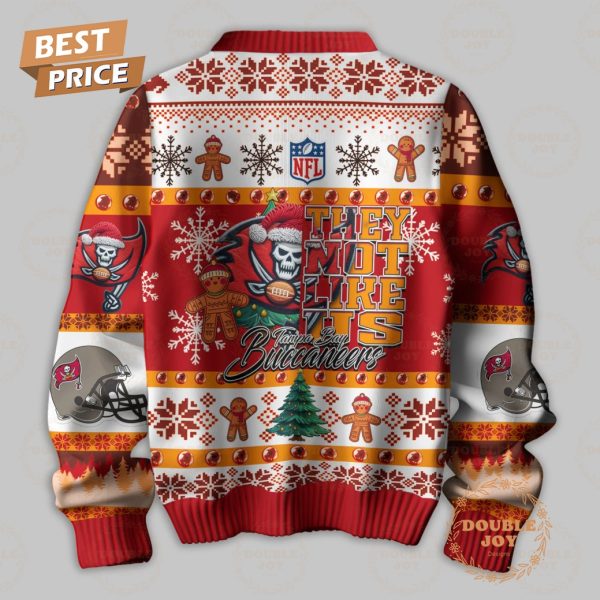 NFL They Not Like Us Tampa Bay Buccaneers Merry Christmas Sweater