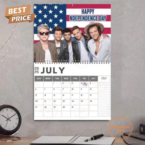 One Direction 2025 Wall Calendar