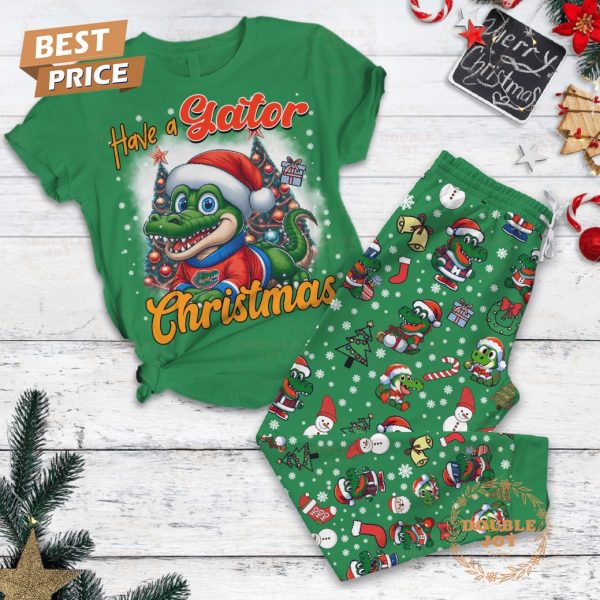 Have A Florida Gators Christmas Fleece Pajamas Set