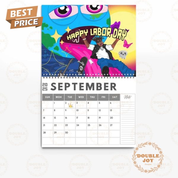 Juice WRLD 2025 Wall Calendar