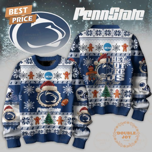 NCAA They Not Like Us Penn State Nittany Lions Merry Christmas Sweater