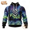 NHL San Jose Sharks Special Design With Northern Lights 2024 Hoodie