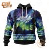 NHL Winnipeg Jets Special Design With Northern Lights 2024 Hoodie