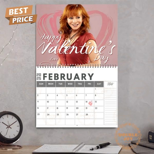 Reba McEntire 2025 Wall Calendar