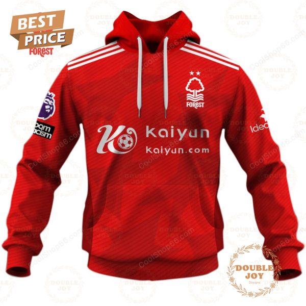 Nottingham Forest F.C Home Jersey Style Hoodie