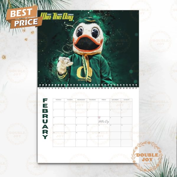 Oregon Ducks 2025 Wall Calendar