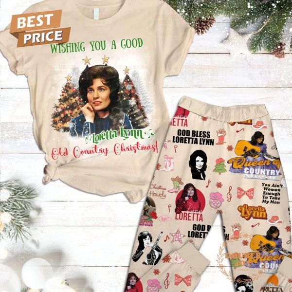 Wishing Loretta Lynn Ola Country Christmas! Fleece Pajamas Set