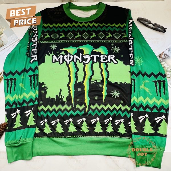 Monster Energy Merry Christmas Sweater