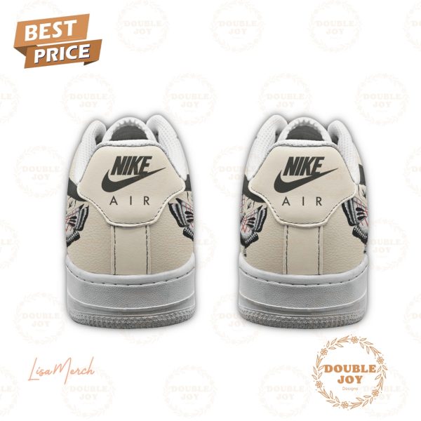 Sleep Token Beige Minimalist Design 2024 Air Force 1 Sneakers