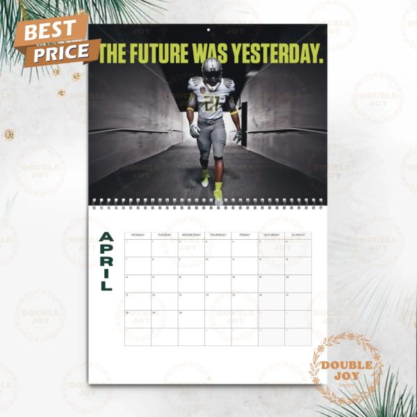 Oregon Ducks 2025 Wall Calendar