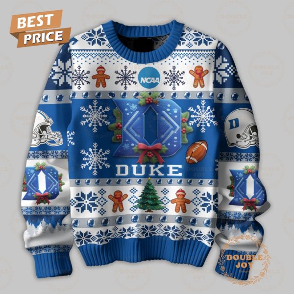 NCAA They Not Like Us Duke Blue Devils Merry Christmas Sweater