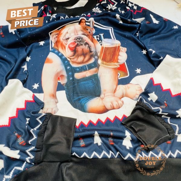 Bulldog Drink Samuel Adams Boston Lager Sweater