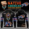 Personalise .NFL- Carolina Panthers Native American Heritage Month Hoodie Limited edition